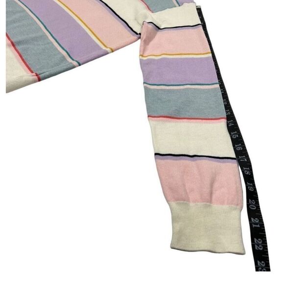 Splendid XSmall Multicolored NWT !! Shore Striped Ribbed Pullover Sweater - Picture 12 of 13